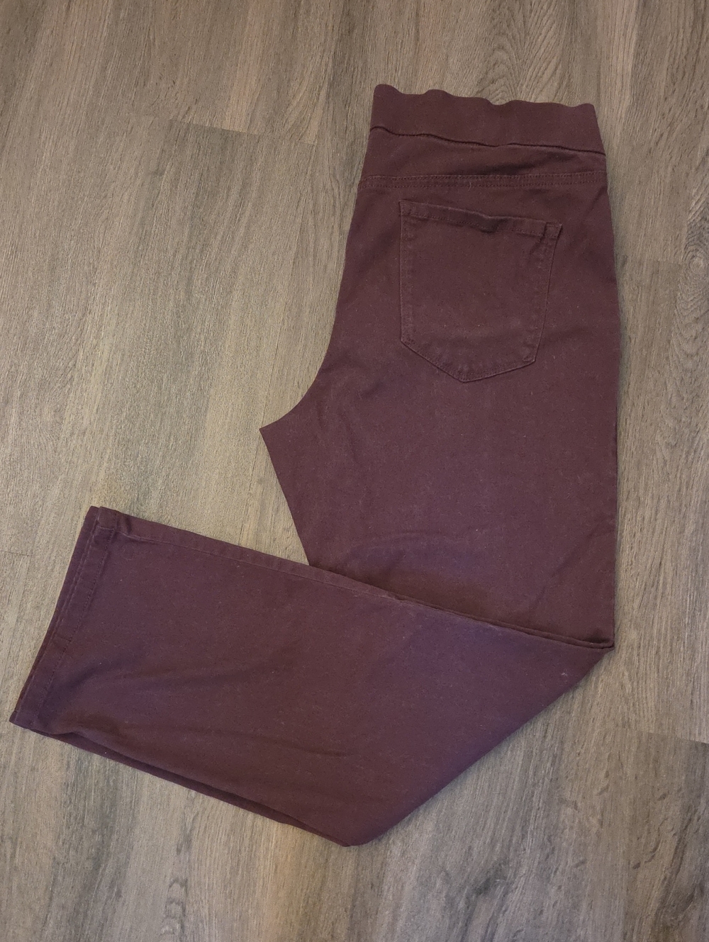Nine West Women's Stretch Jeggings in Burgundy